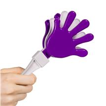 Purple & White Hand Clappers