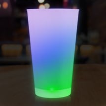 Rainbow LED 16 oz. Cup