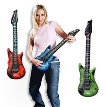 Inflatable 22" Multi Color Guitars