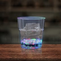 LED 8 oz. Rocks Glass