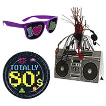 '80s Theme Party Supplies Image