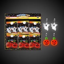 LED Halloween Earrings Retail Counter Display