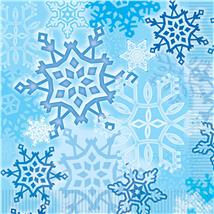 Snowflake Lunch Napkins