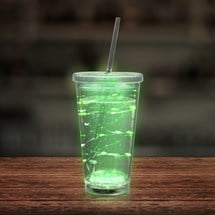 LED Green String Light Cup