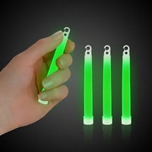 Green 4" Glow Sticks
