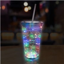 LED Multi-Color String Light Cup