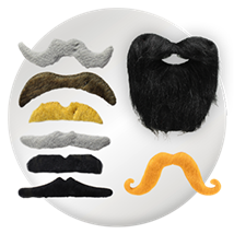 Costume Beards & Party Mustaches Image