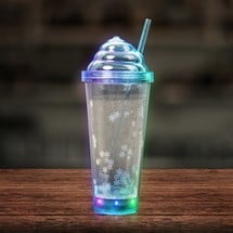 LED Blue Ice Cream Soda 13 oz. Tumbler