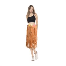 Hula Skirt With Flower Band