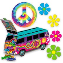 '60s & Hippie Theme Party Supplies Image
