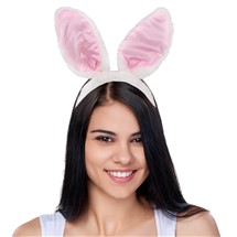 Pink Bunny Ear Headbands