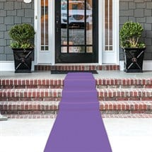 Purple Carpet Floor Runner