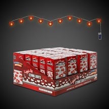 LED Heart String Lights Retail Display