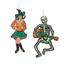 Vintage Halloween Jointed Dancers