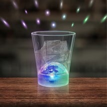 LED Disco Ball 8 oz. Rocks Glass