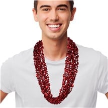 Red Chili Pepper Bead Necklaces