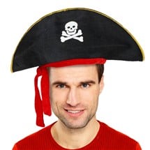 Deluxe Pirate Felt Hat
