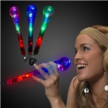 LED Clear Microphones