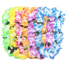 Pastel Silk Flower Leis