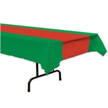 Red & Green Table Cover