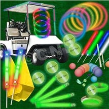 Economy 80 Player Glow Flyer Hole In One Tournament Package
