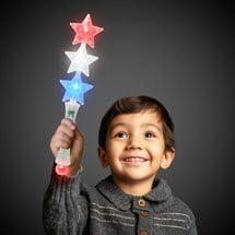 LED Patriotic Star Wand