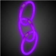 Purple Glow Bracelets