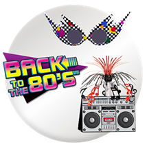 '80s Theme Party Supplies Image