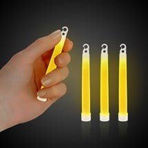 Yellow 4" Glow Sticks