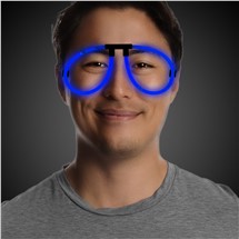 Blue Glow Eyeglasses