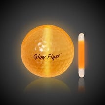 Orange Glow Stick For Glow Flyer Golf Ball