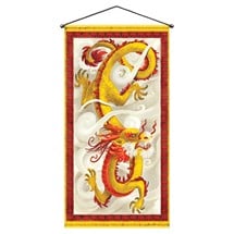 Chinese Dragon Door Panel