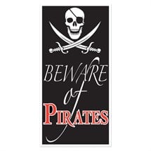 Beware of Pirates Door Cover