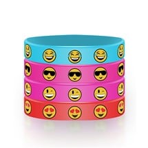 Emojicon Silicone Bracelets