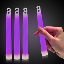 Purple 6" Premium Glow Sticks