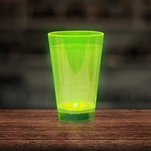 Neon Green LED 12 oz. Cup