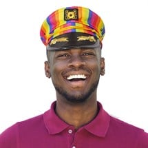 Rainbow Yacht Captain's Cap