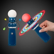 Blue LED Galaxy Spinner