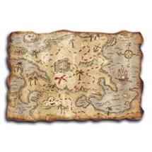 Pirate 12" x 18" Treasure Map