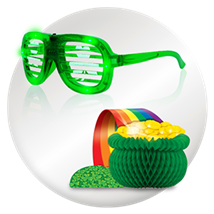 St. Patrick's Day Party Supplies Image