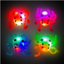 LED Spider Jelly Rings