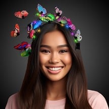 LED Butterfly Headband