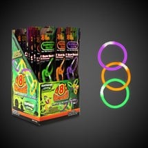 Halloween Glow Bracelets Retail Counter Display