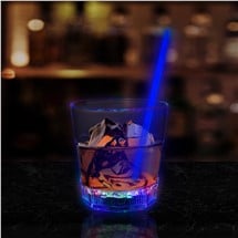 blinkee Blue Cocktail Party Light Up Swizzle Stick Drink Stirrer