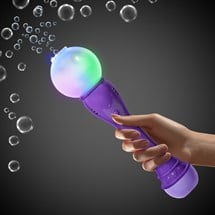 LED Purple Bubble Wand