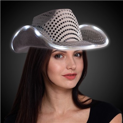 cowgirl hat silver