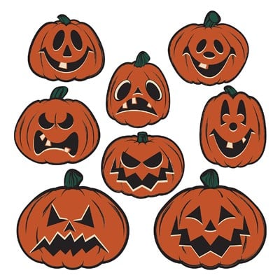 Vintage Jack-O-Lanterns Cutouts | Windy City Novelties