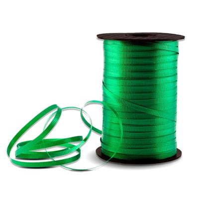 Green Crimped Curling Ribbon