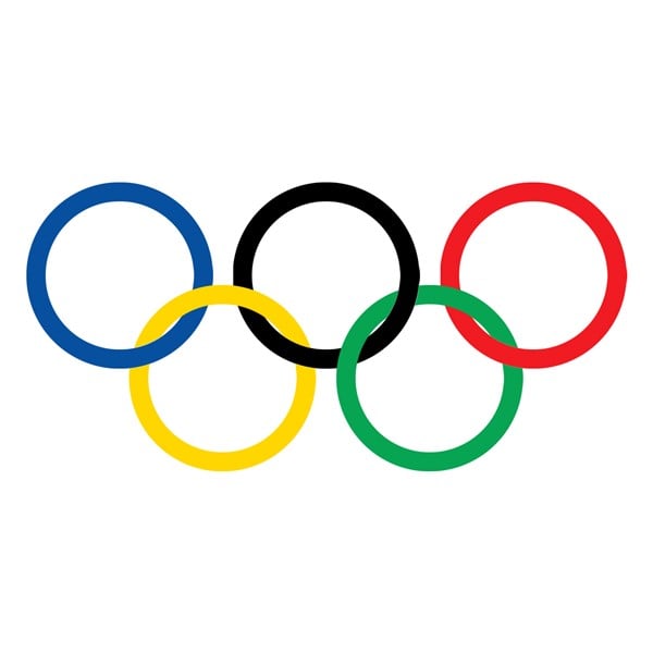 5 Rings Of The Olympics Decorations Windy City Novelties