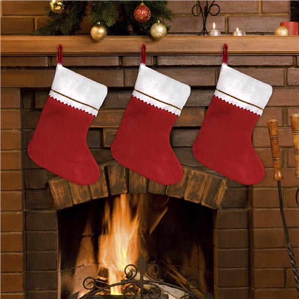 Red Christmas Stockings in Bulk | Windy City Novelties